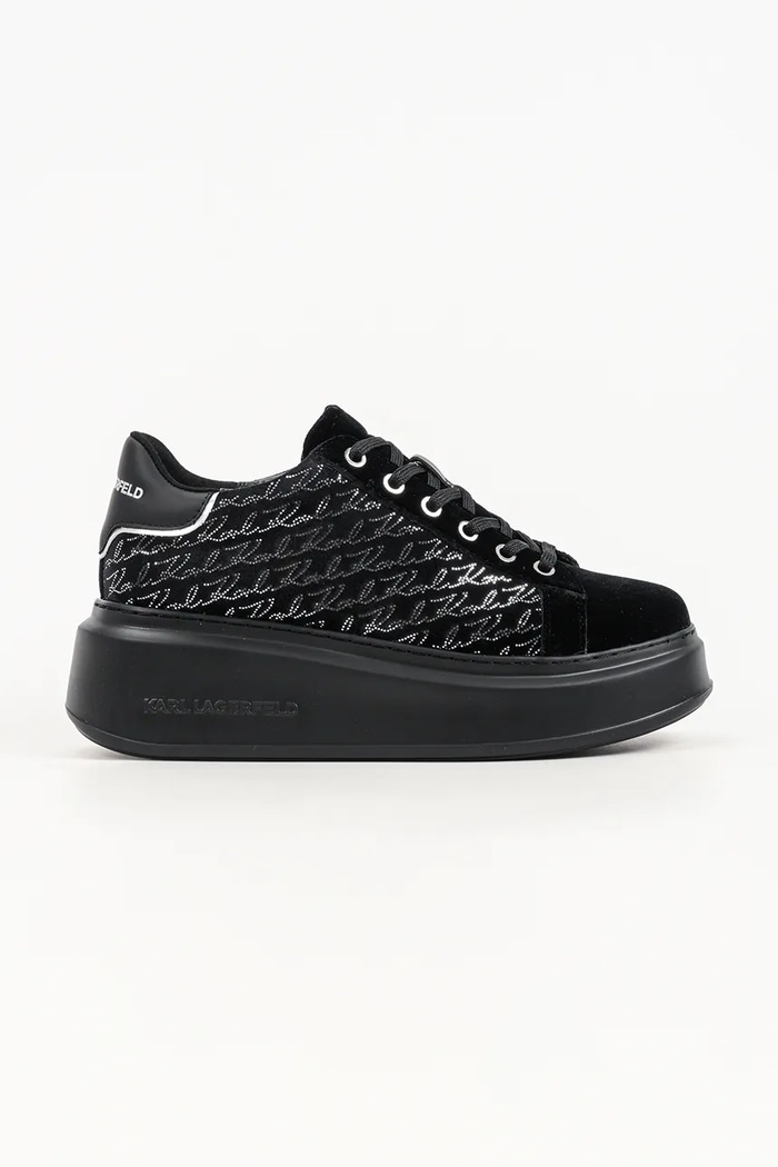 Karl Lagerfeld Anakapri sneakersy damskie czarny KL63506A.L0S