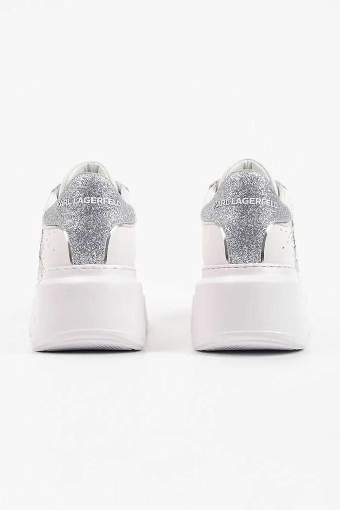 Obuwie Karl Lagerfeld Anakapri sneakersy damskie skórzane KL63516S.01S biały