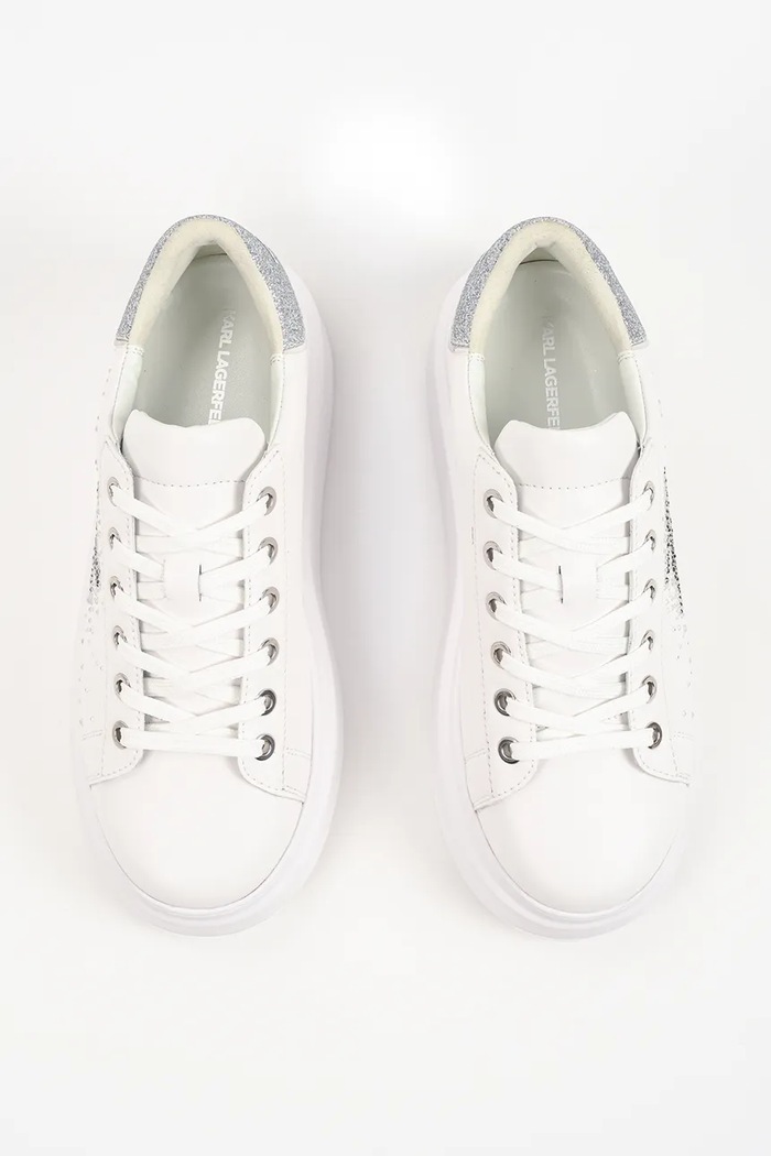 Anakapri sneakersy damskie skórzane Karl Lagerfeld KL63516S.01S biały