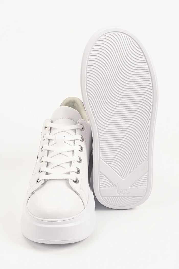 Anakapri sneakersy damskie skórzane Karl Lagerfeld biały KL63516S.01S