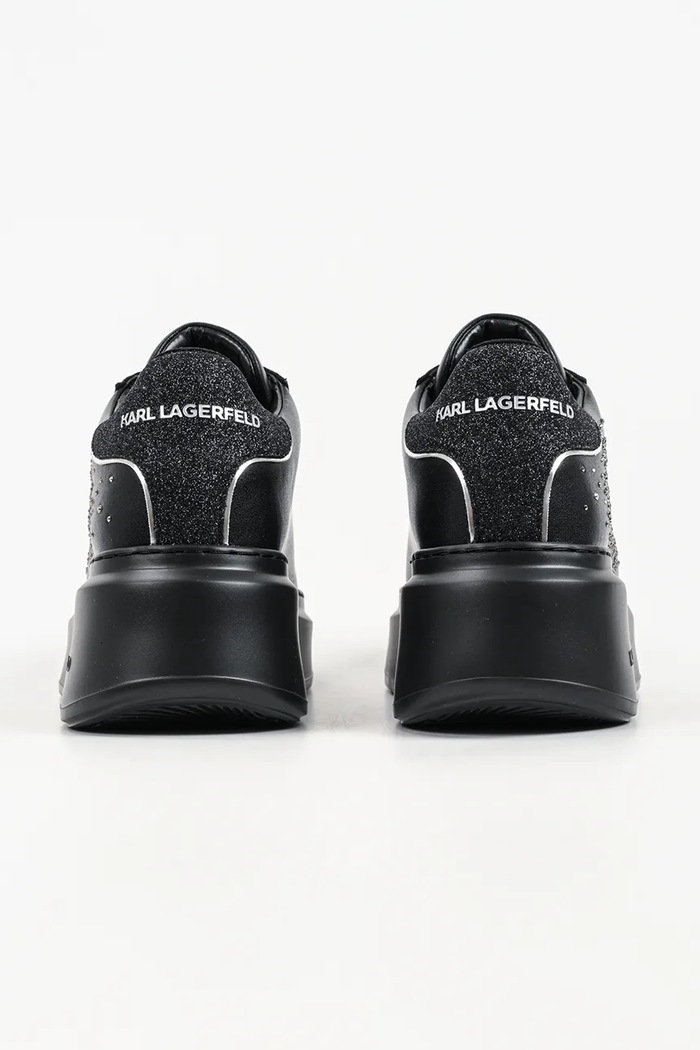 Obuwie Karl Lagerfeld Anakapri sneakersy damskie skórzane KL63516S.00S czarny