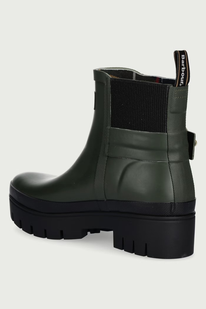 Παπούτσια Barbour Γαλότσες Γυναικεία Hepburn LRF0142OL12 πράσινο