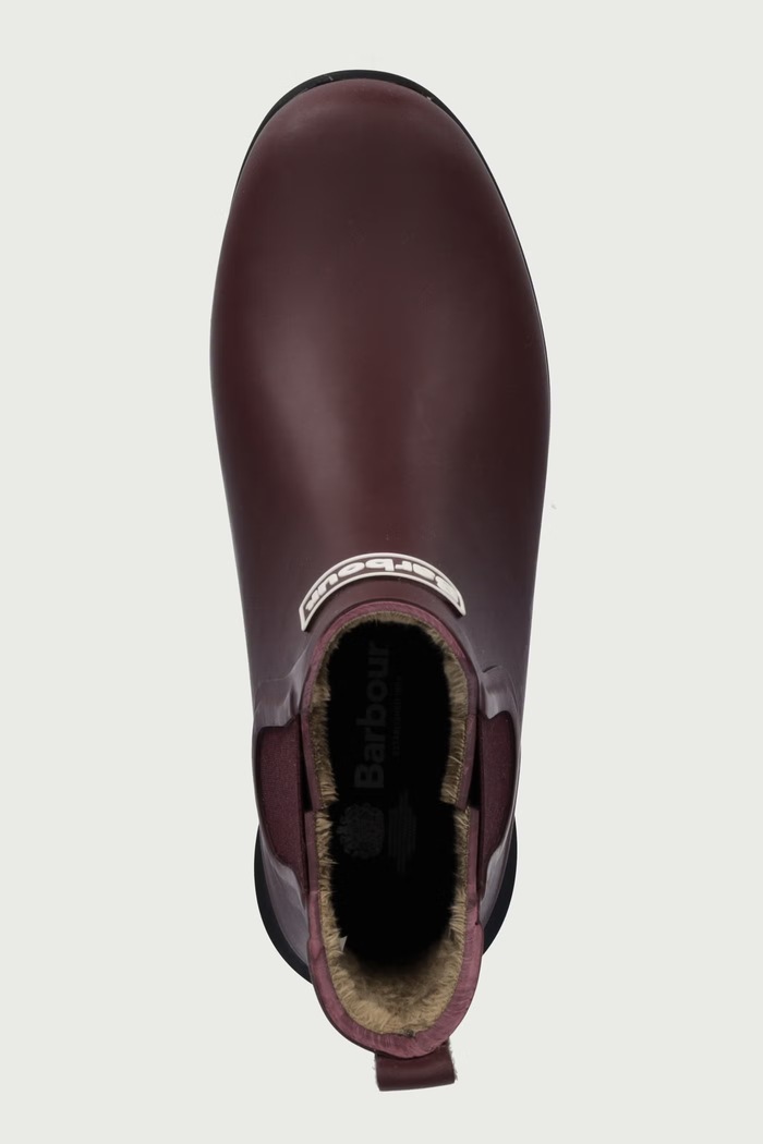 Kalosze damskie Kirkton Barbour LRF0104RE97 bordowy