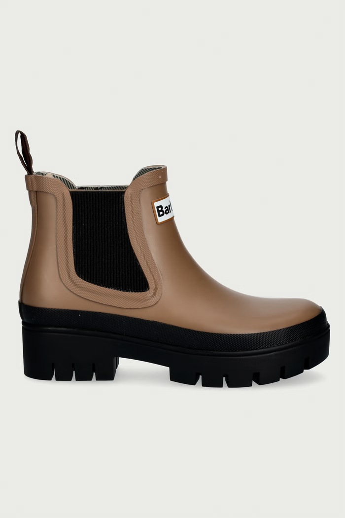 Barbour Kalosze damskie Halton LRF0100BE31 beżowy AW26