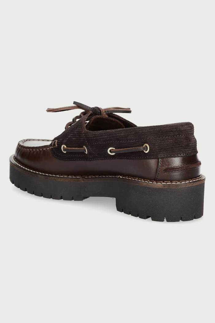 Obuća Barbour Mokasinke za žene od kože Darras LFO0798BR98 smeđa