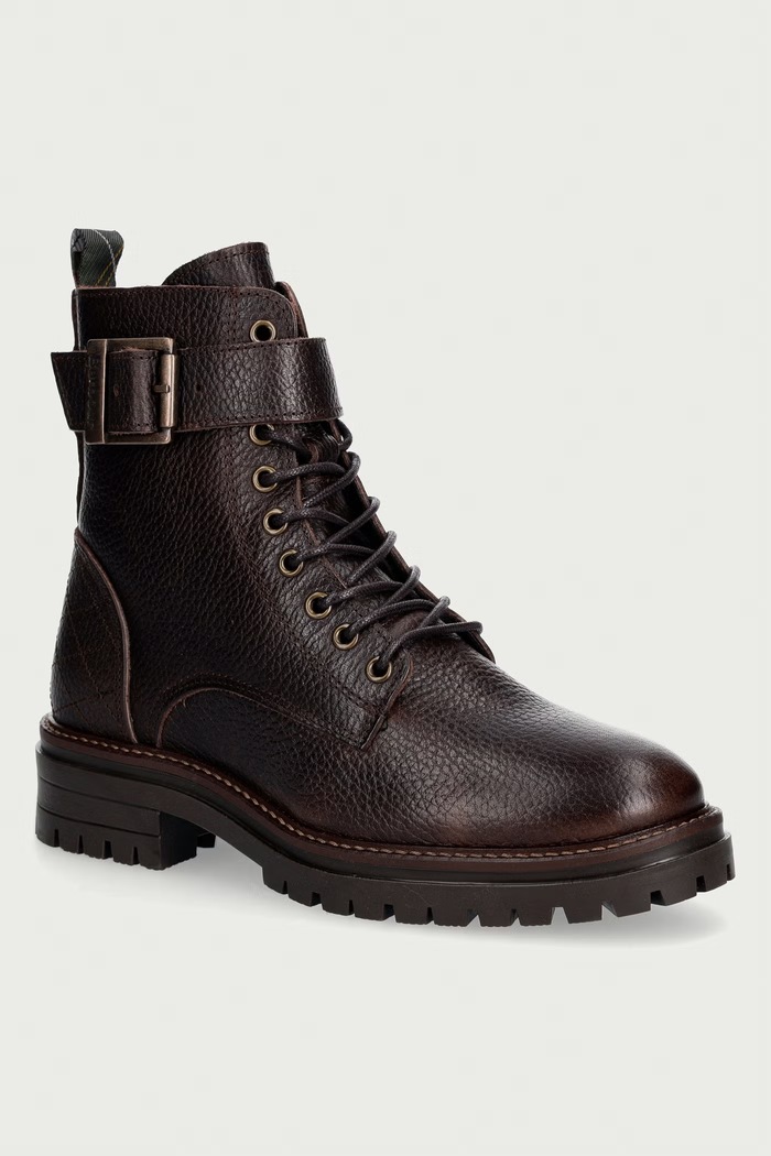 Barbour αρβυλάκια Γυναικεία δερμάτινα Heidi καφέ LFO0637BR96