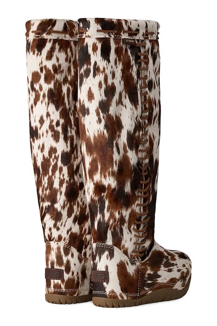 Взуття UGG Bucked Tall Boot чоботи жіночі шкіряні 1180950.BRMU коричневий