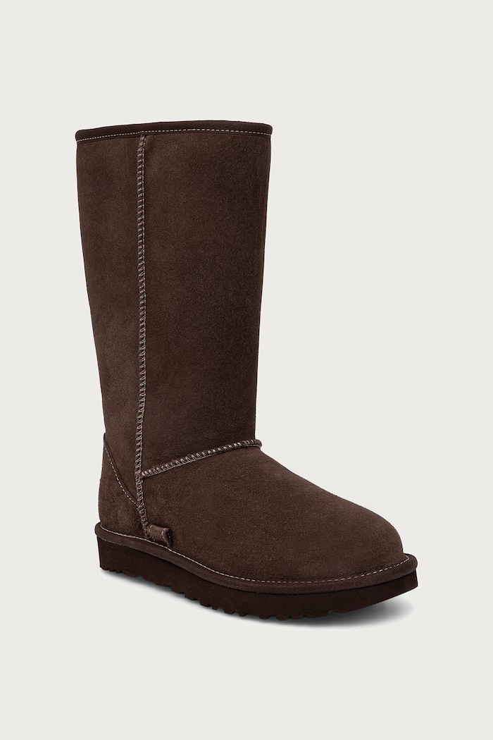 UGG Classic Tall Western śniegowce damskie zamszowe 1180397.BCDR brązowy AW26