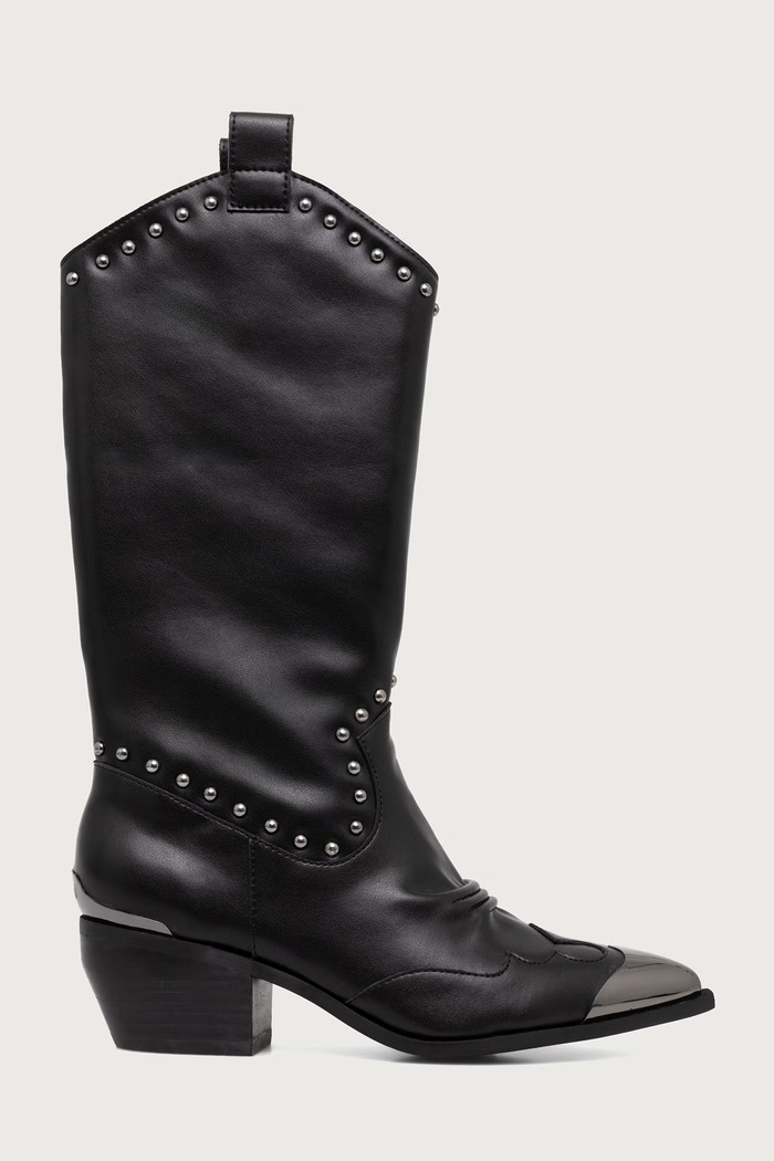 Just Cavalli Kowbojki damskie 81RA3S57ZPC31899 czarny AW26