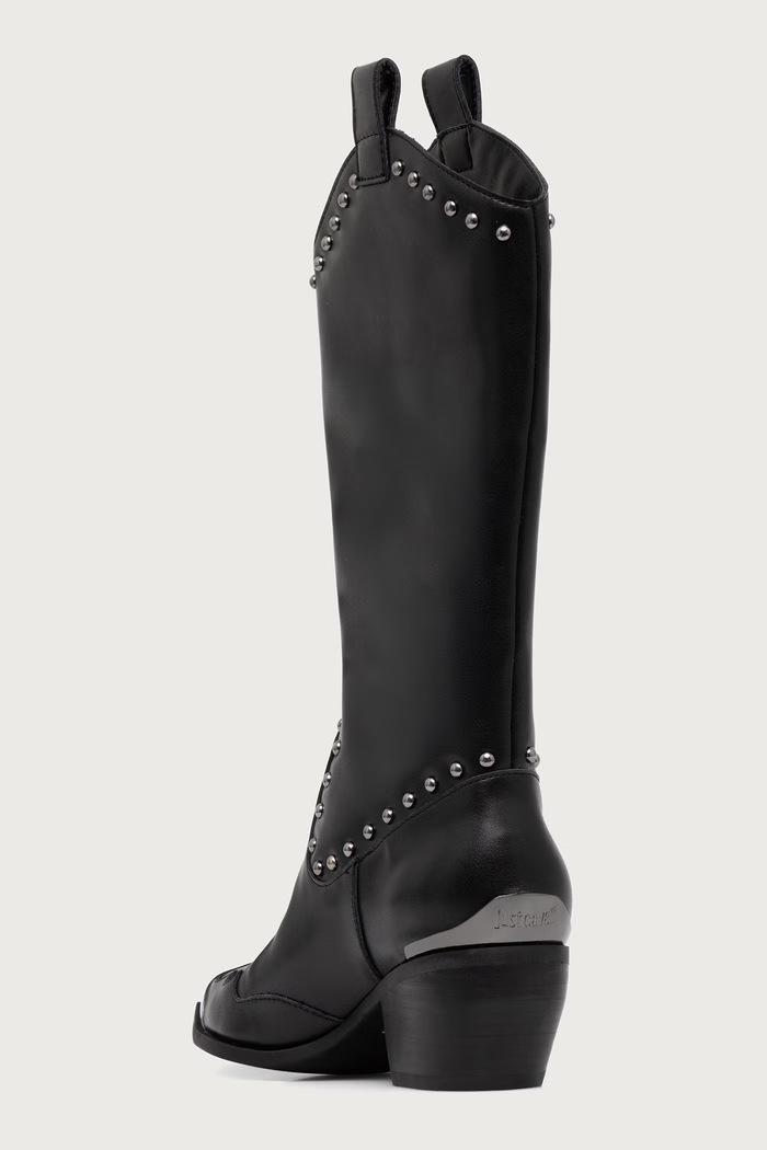 Obuwie Just Cavalli Kowbojki damskie 81RA3S57ZPC31899 czarny