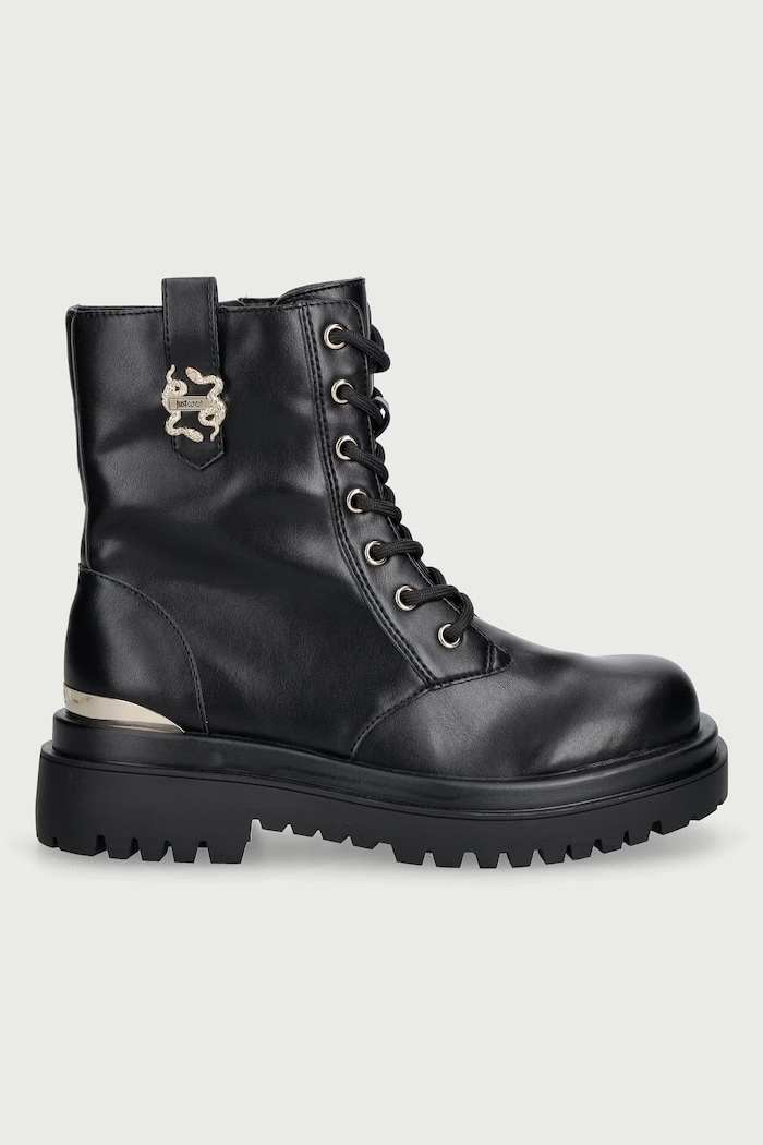 Just Cavalli Botki damskie 81RA3S82ZSF00899 czarny AW26