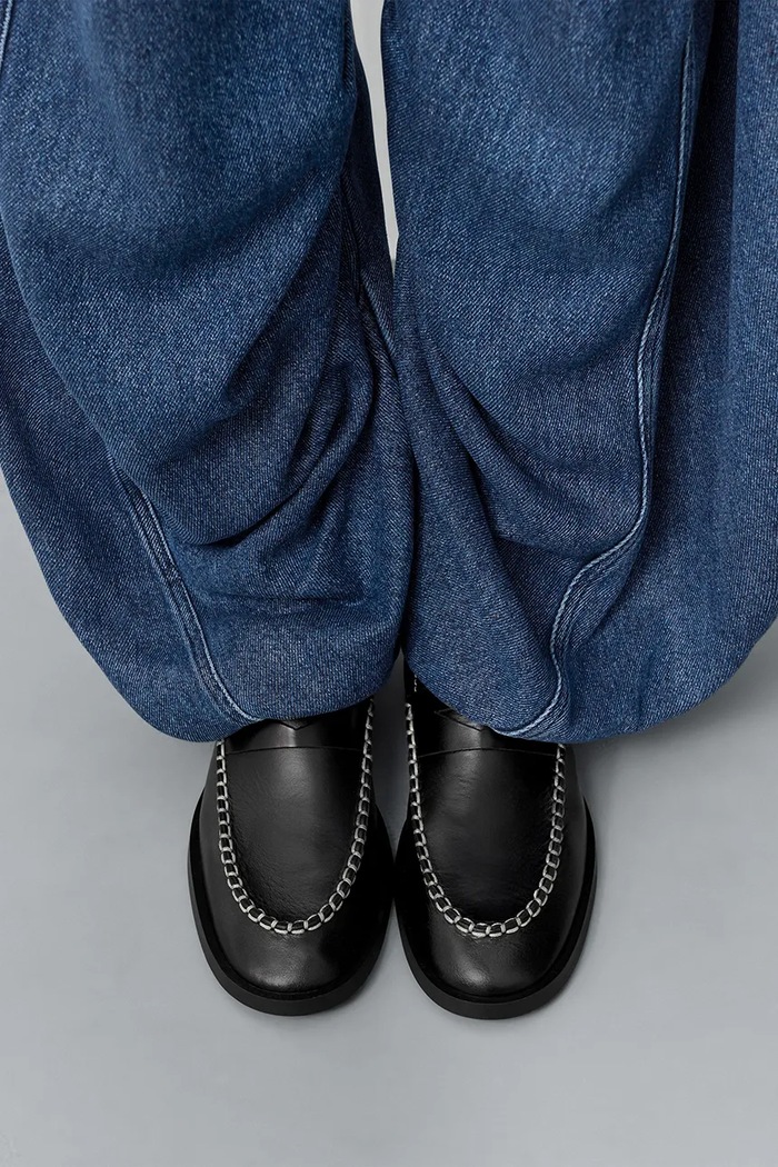 Miista Lucan loafersy skórzane E8.4177