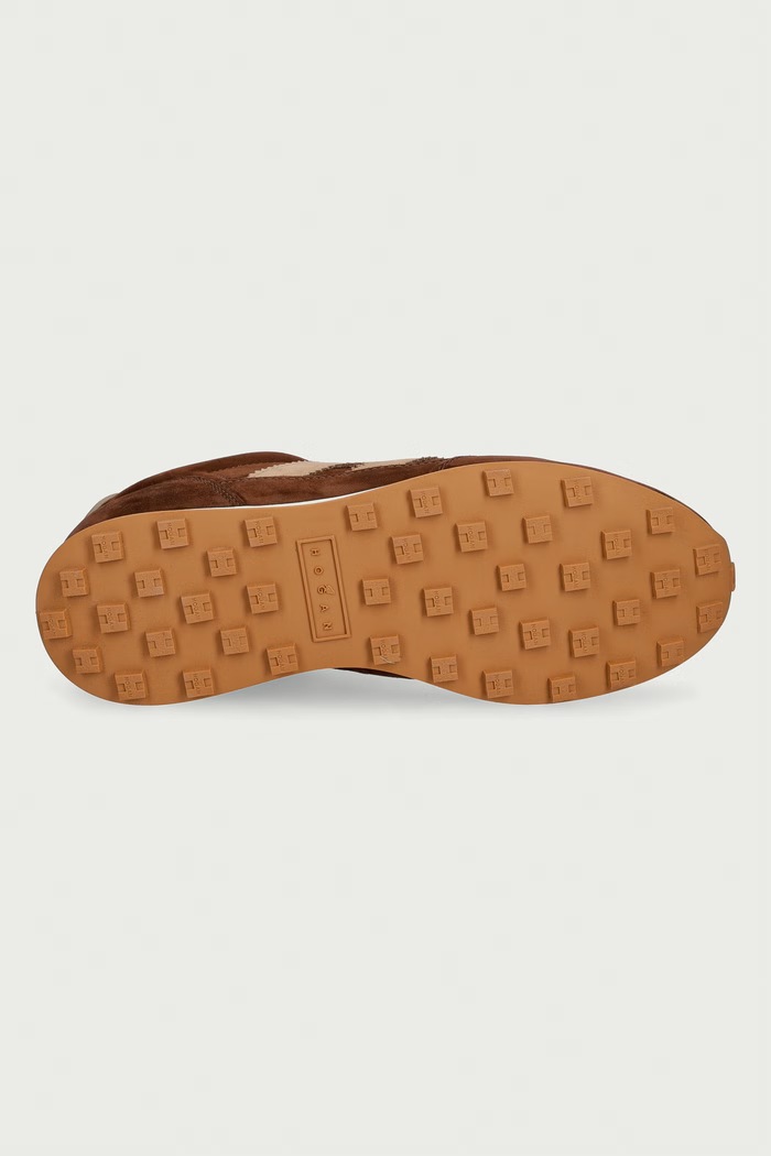 H727 Allacciato H sneakers dámske semišové Hogan hnedá HXW7270GH0T6RN0PC0