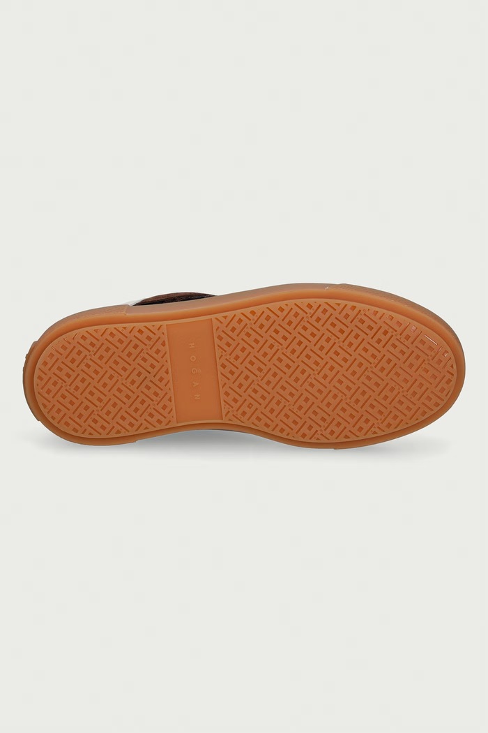H705 Allacciato H sneakers dámske Hogan hnedá HXW7050GB0BVI50R2F
