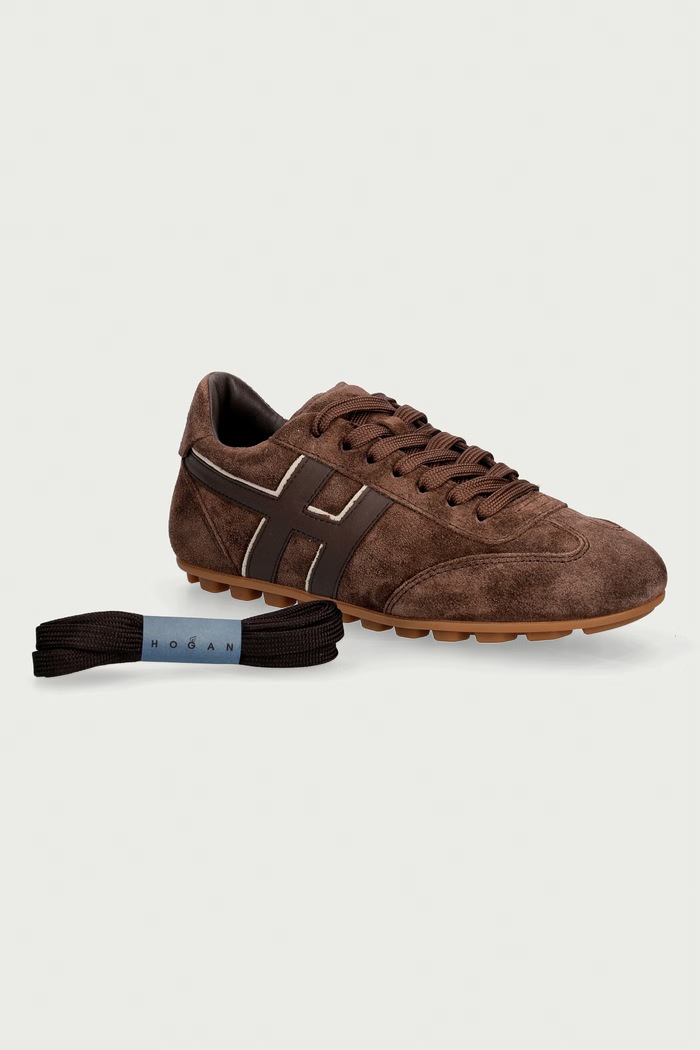 Hogan H693 Allacciato H sneakers dámske semišové HXW6930GJ00VGB0UUM