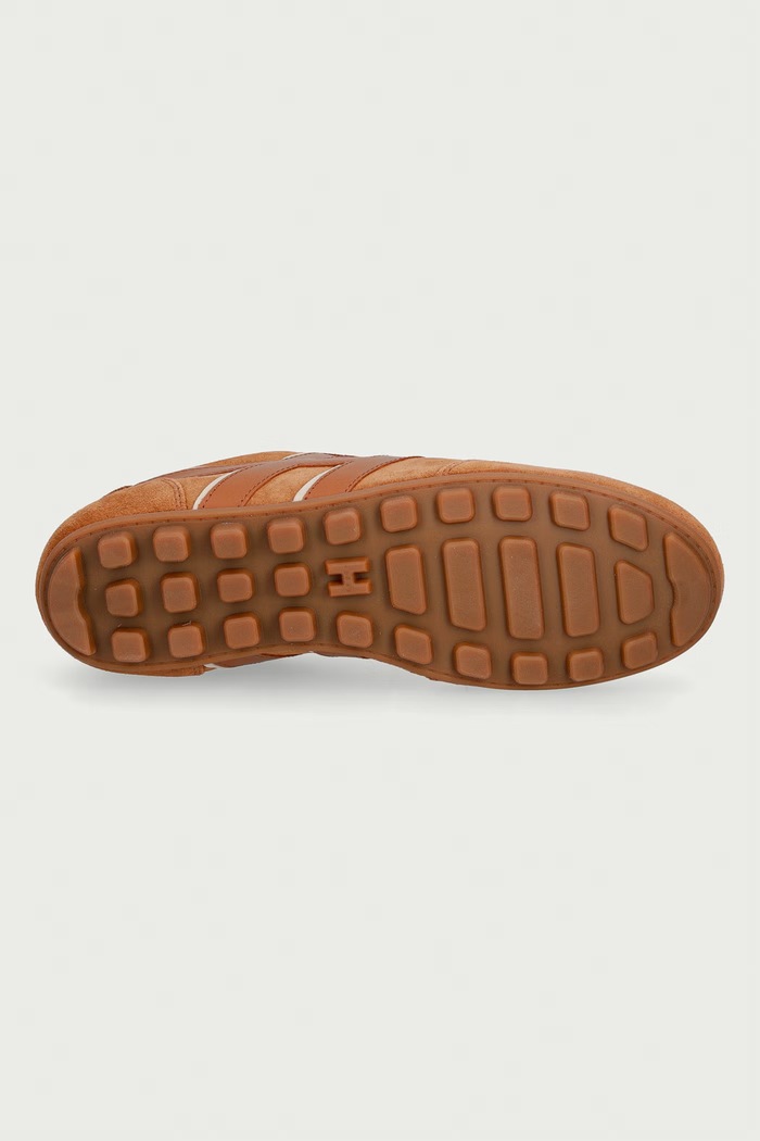 H693 Allacciato H sneakers dámske semišové Hogan hnedá HXW6930GJ00VGB0RZI