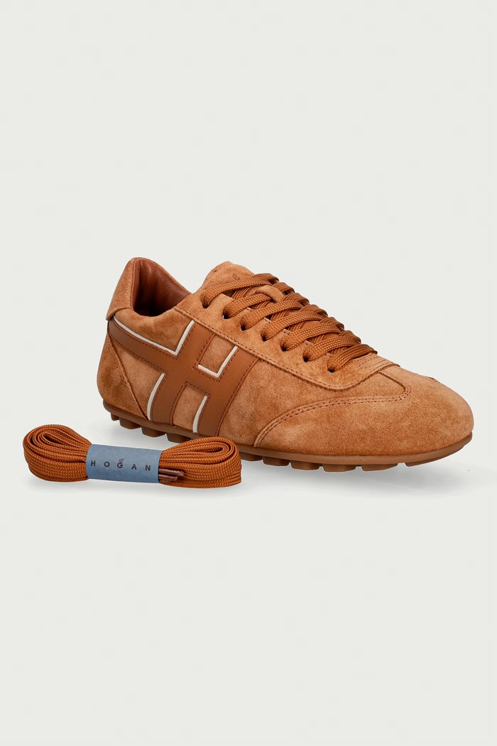 Hogan H693 Allacciato H sneakers dámske semišové HXW6930GJ00VGB0RZI