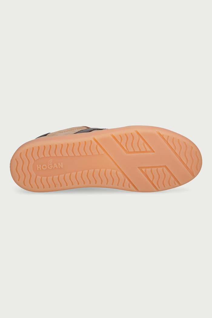 Hogan Cool Allacciato H sneakers nubukové Hogan béžová HXW6470FB6TUIE0CP4