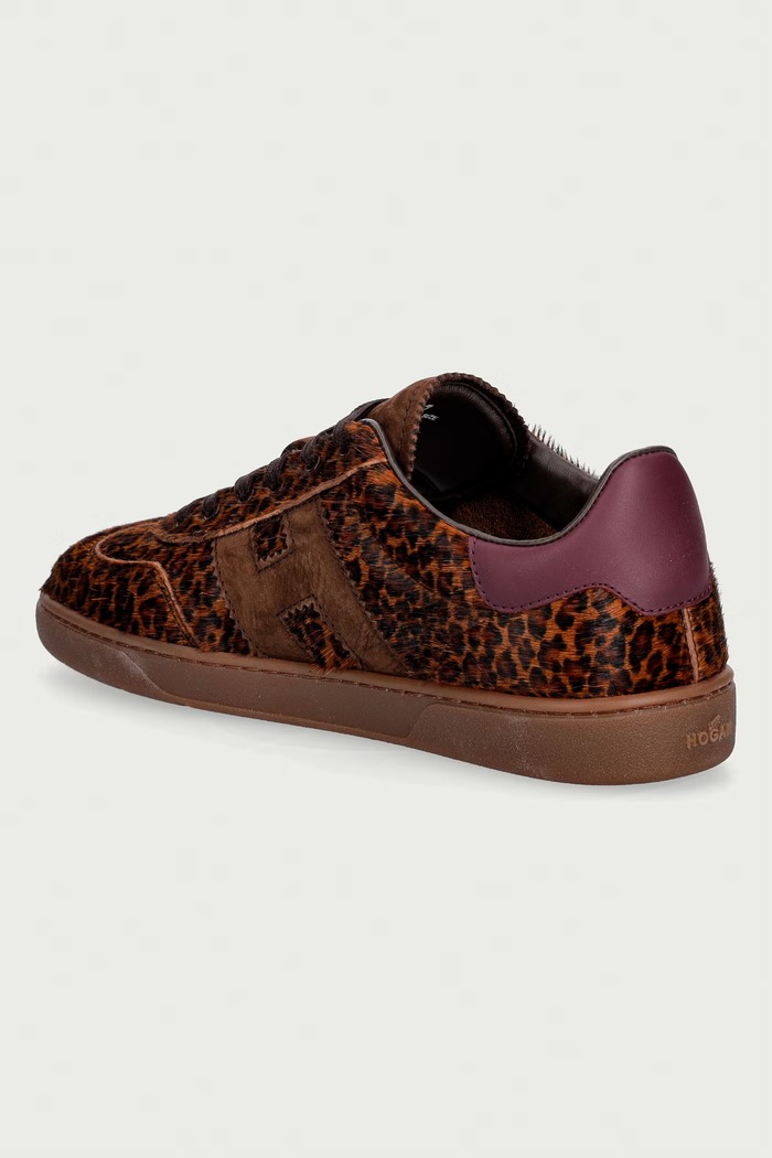 Obuv Hogan Hogan Cool Allacciato H sneakers dámske kožené HXW6470FB6CVHP0R1Z hnedá