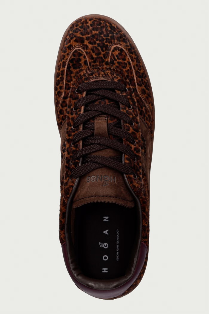Hogan Cool Allacciato H sneakers dámske kožené Hogan HXW6470FB6CVHP0R1Z hnedá