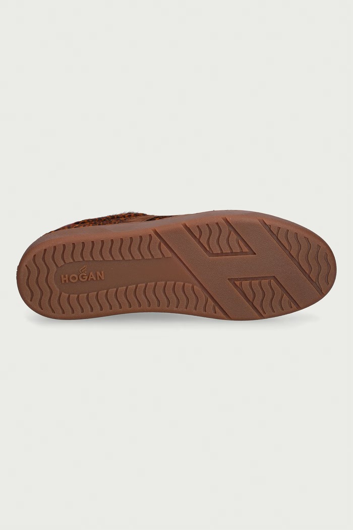 Hogan Cool Allacciato H sneakers dámske kožené Hogan hnedá HXW6470FB6CVHP0R1Z