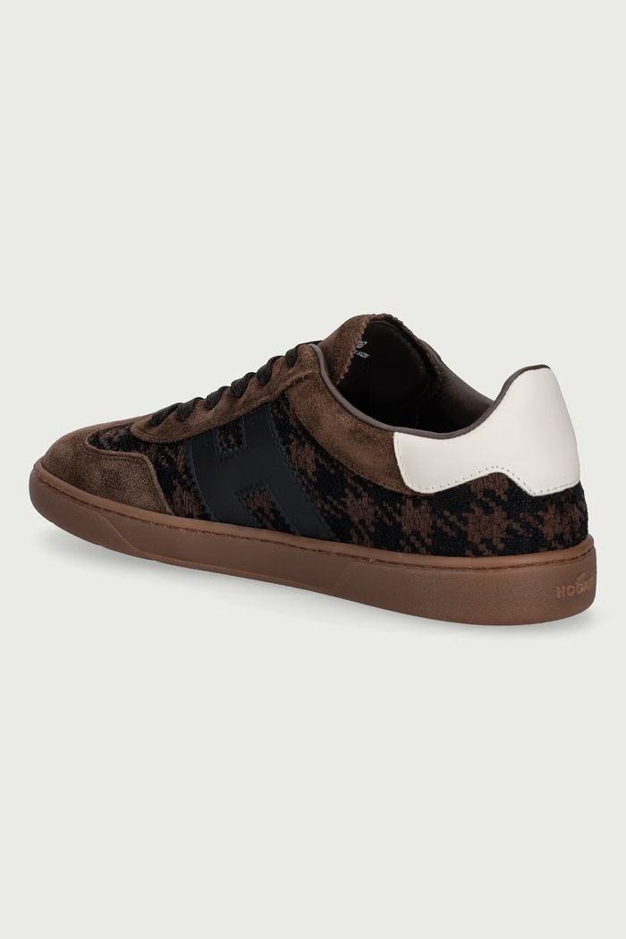 Obuv Hogan Hogan Cool Allacciato H sneakers dámske semišové HXW6470FB6BVI50R2F hnedá