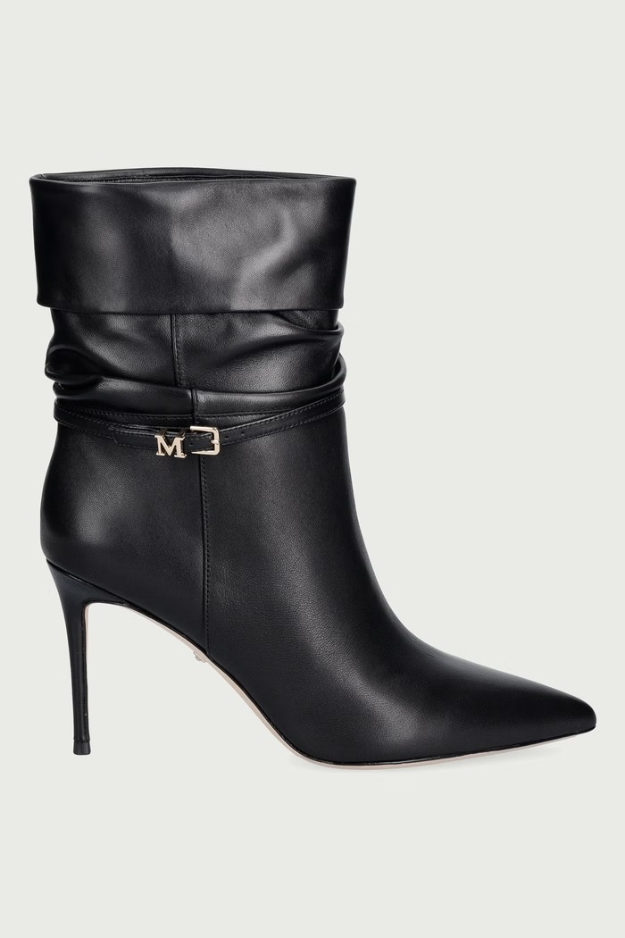 Marciano by Guess Μποτάκια Γυναικεία δερμάτινα G6BZ29.L0228.JBLK μαύρο AW26