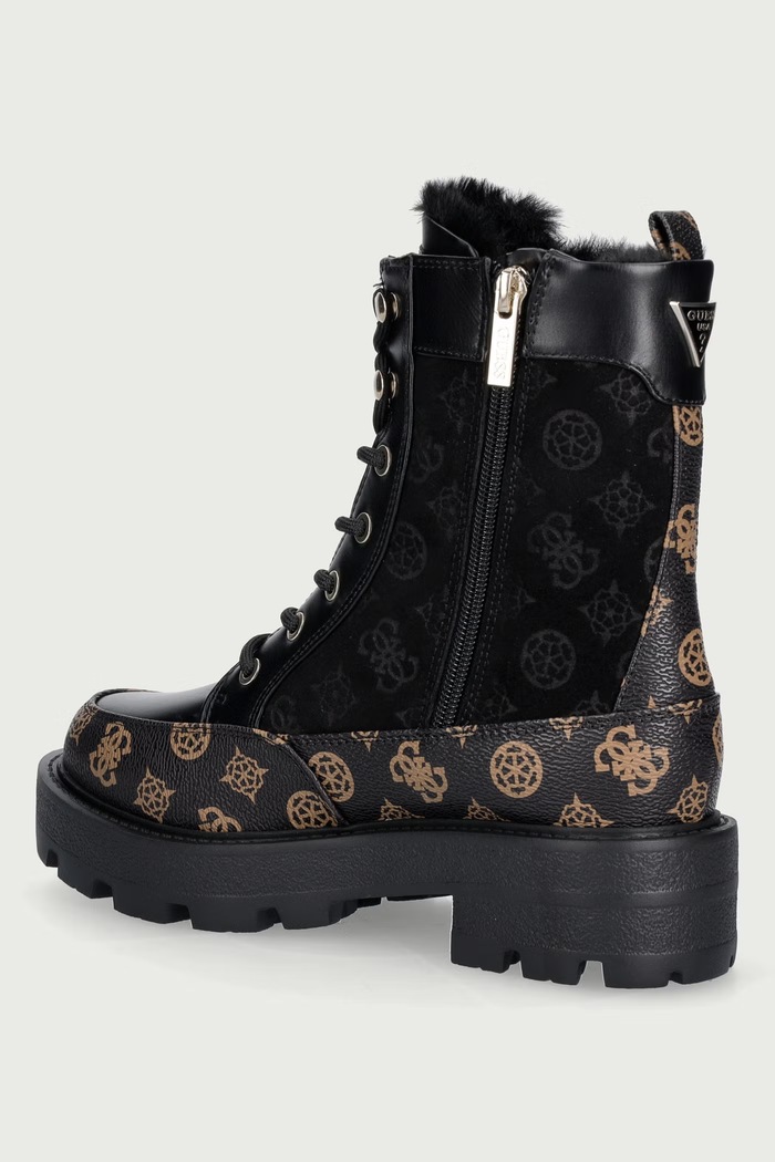 Obuv Guess Workery dámske YAROLEN FLFYEN.ELE10.BLACK čierna