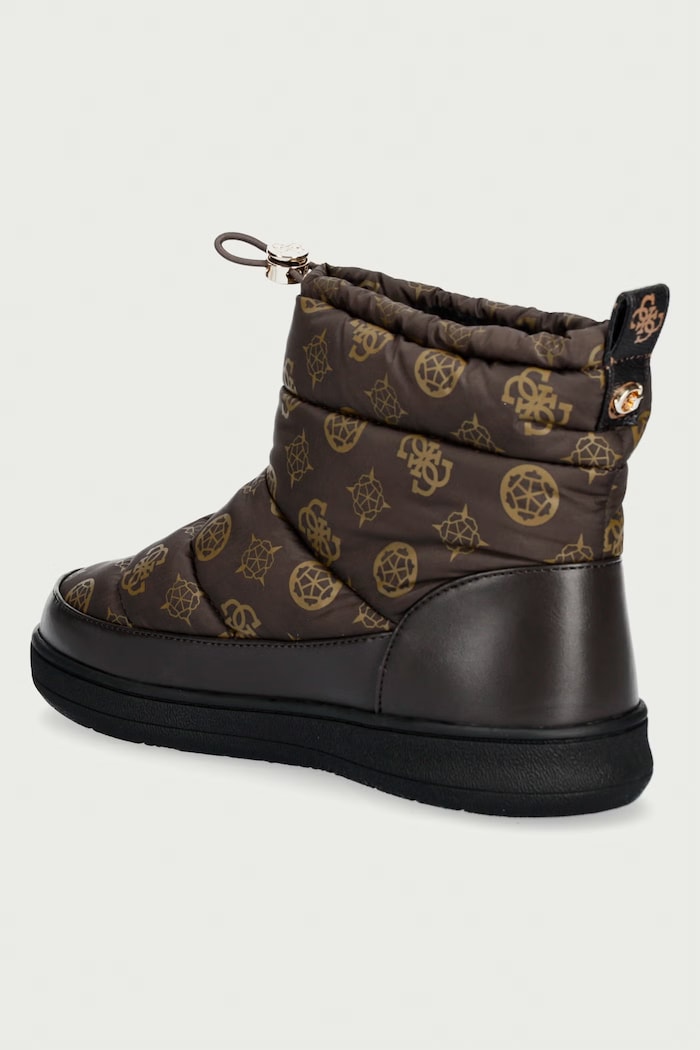 Încălțăminte Guess VICENT cizme de zăpadă pentru femei FLFVIC.FAB10.BROWN maro