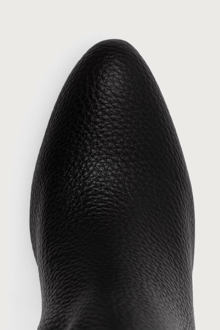 Čižmy na podpätku dámske TYNE Guess FLFTYN.ELE11.BLACK čierna