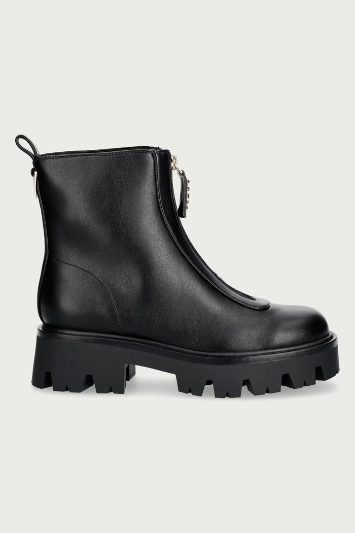 Guess Botine cu platformă pentru femei RYYAN2 FLFRR2.ELE10.BLACK negru AW26