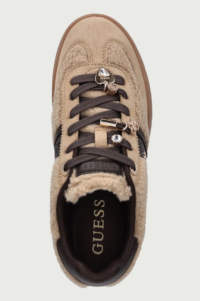 NAOKI3 sneakers Γυναικεία Guess FLFN3A.FUR12.NATU μπεζ