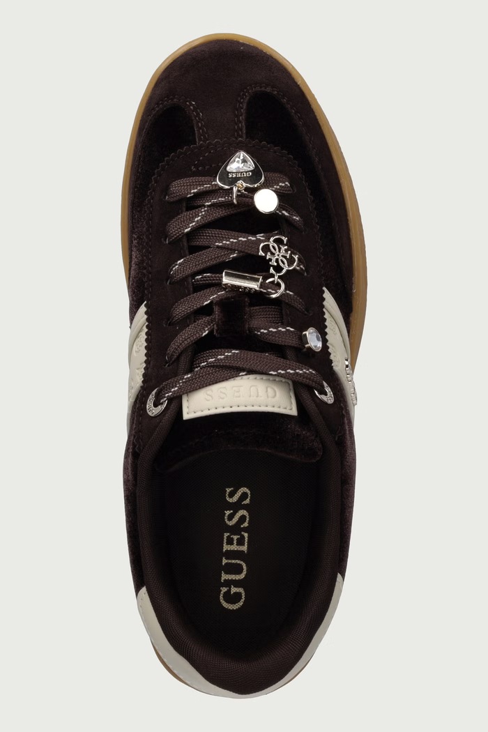 NAOKI2 маратонки дамски Guess FLFN2A.FAB12.BROWN кафяв