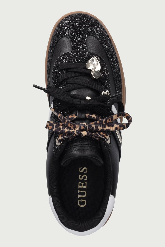 NAOKI sneakers boty dámské Guess FLFNAO.ELE12.BLACK černá