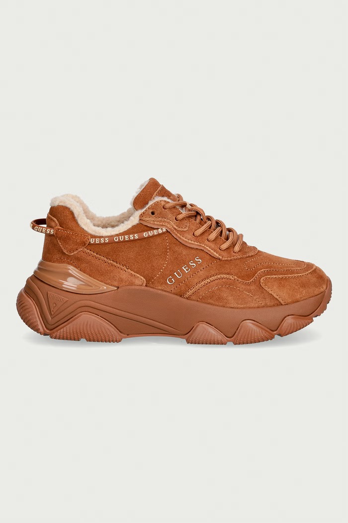 Guess MICOLA3 кросівки жіночі замшеві FLFMI3.SUE12.TAN коричневий AW26