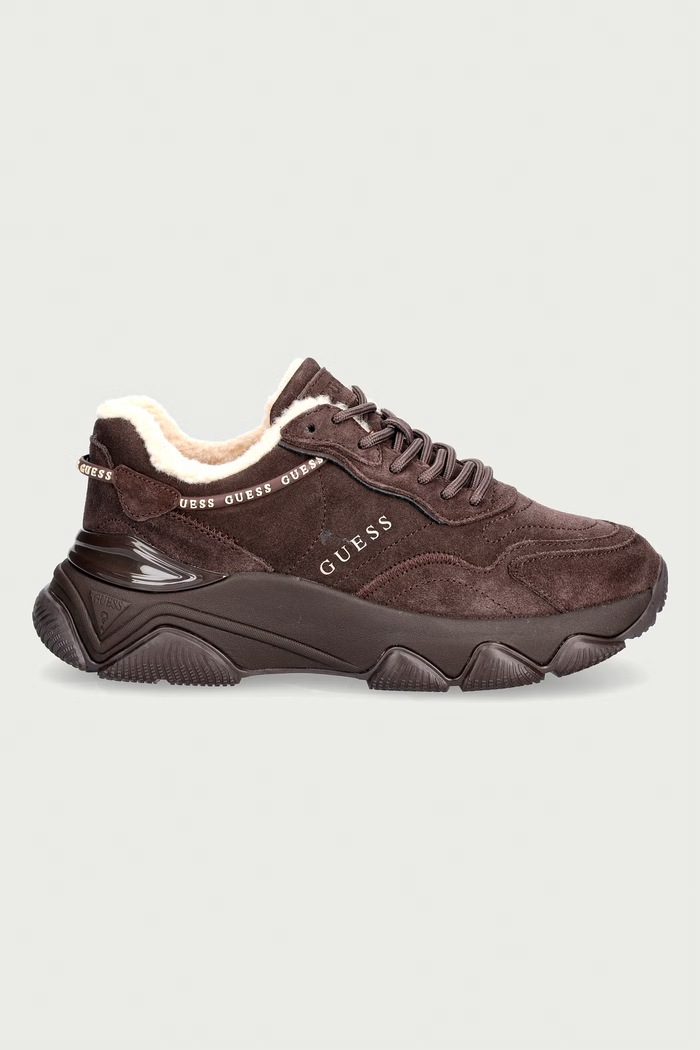 Guess MICOLA3 кросівки жіночі замшеві FLFMI3.SUE12.BROWN коричневий AW26