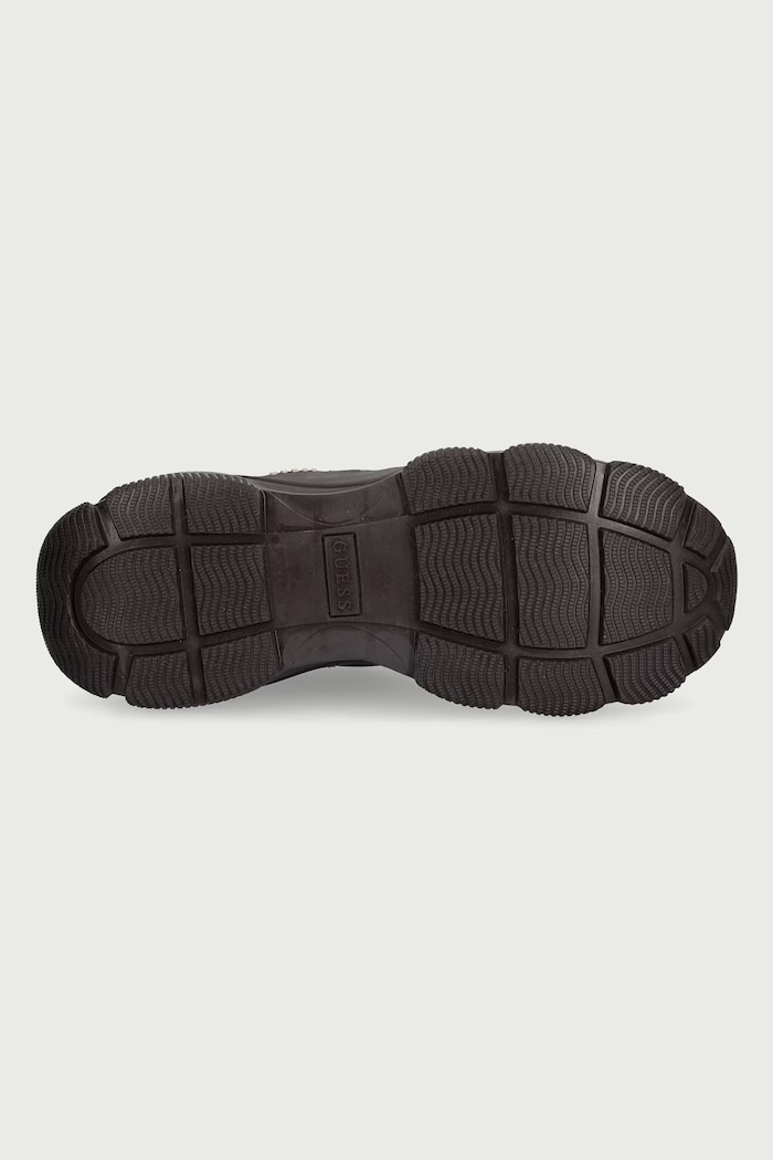 MICOLA3 sneakersy damskie zamszowe Guess brązowy FLFMI3.SUE12.BROWN