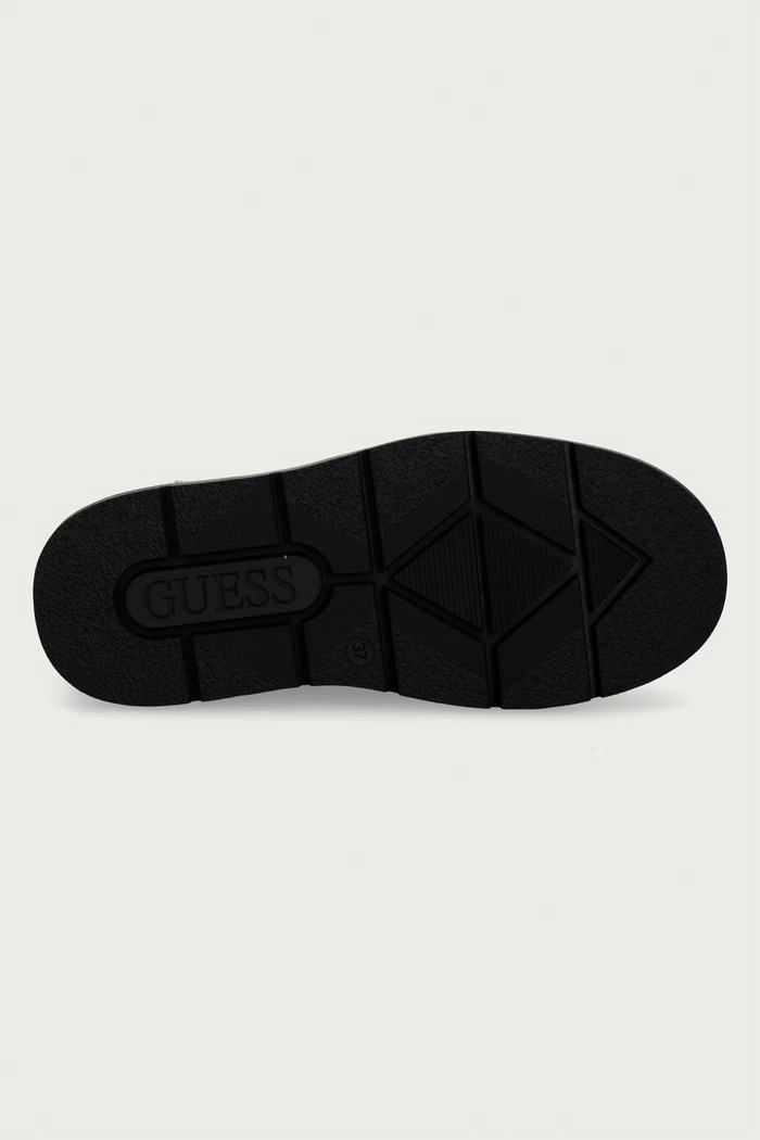KENTA zimske čizme za žene od brušene kože Guess crna FLFKEN.LEA10.BLACK