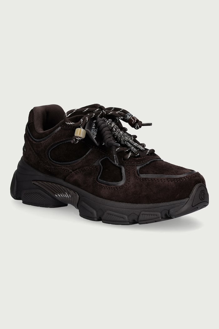 Guess IRRINA sneakers dámske semišové hnedá FLFIRR.SUE12.BROBR
