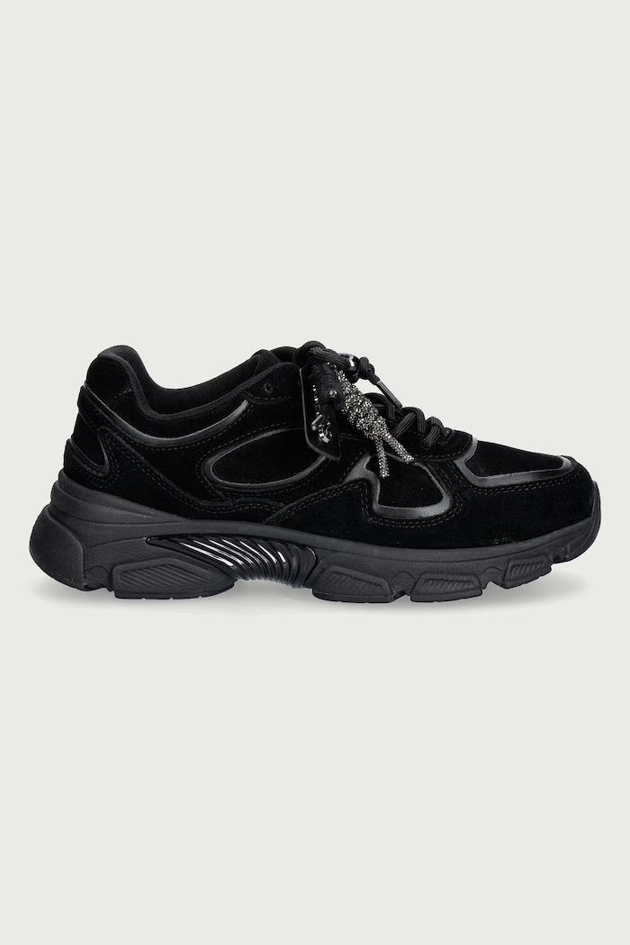 Guess IRRINA sneakers dámske semišové FLFIRR.SUE12.BLACK čierna AW26