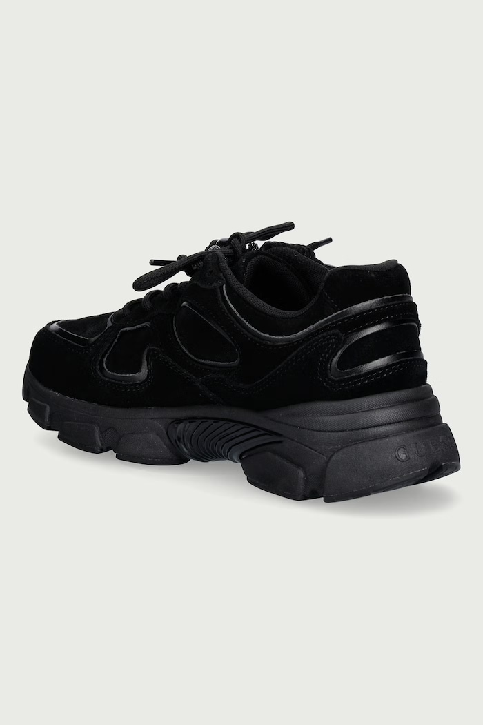 Obuv Guess IRRINA sneakers dámske semišové FLFIRR.SUE12.BLACK čierna