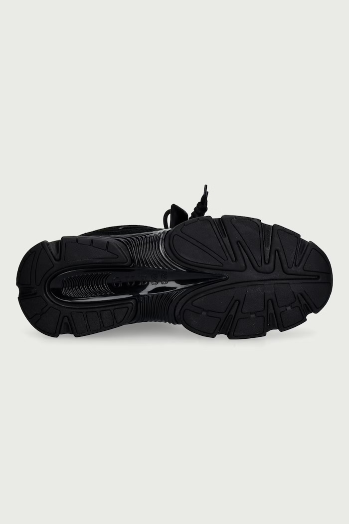 IRRINA sneakers dámske semišové Guess čierna FLFIRR.SUE12.BLACK