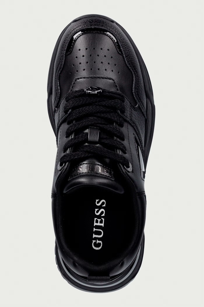 HELADA sneakers Γυναικεία Guess FLFHEL.ELE12.BLKBL μαύρο