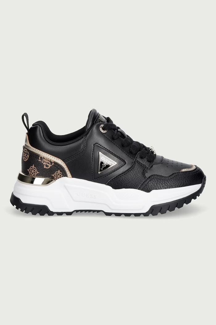 Guess HELADA sneakersy FLFHEL.ELE12.BLACK czarny AW26