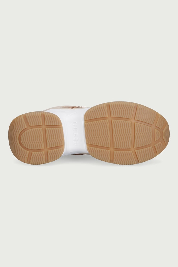HACHA2 sneakersy damskie Guess beżowy FLFHA2.ELE12.WHINA