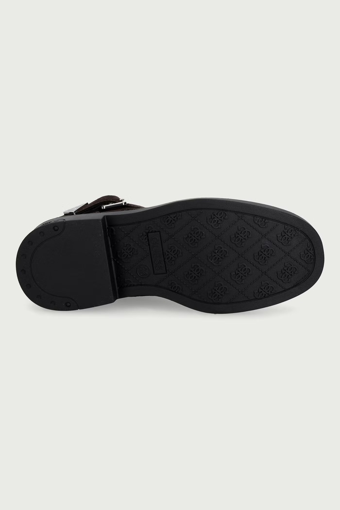 Botki damskie FELLINI3 Guess brązowy FLFFE2.LEA10.DBROW