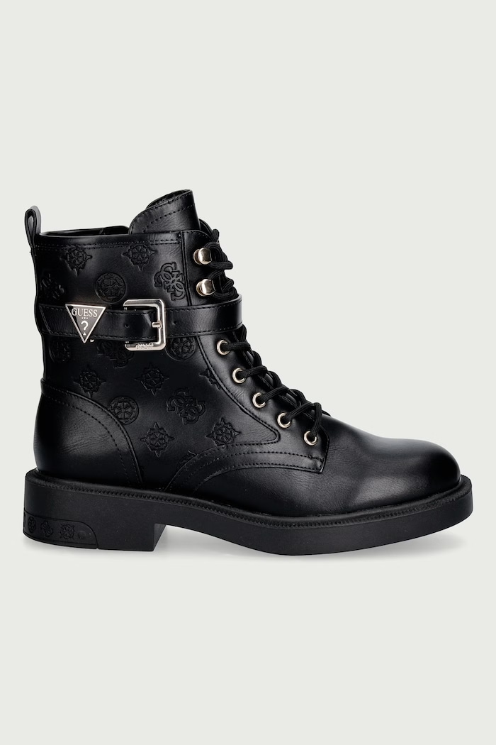 Guess Botki damskie FELLINI FLFFEI.ELE10.BLACK czarny AW26