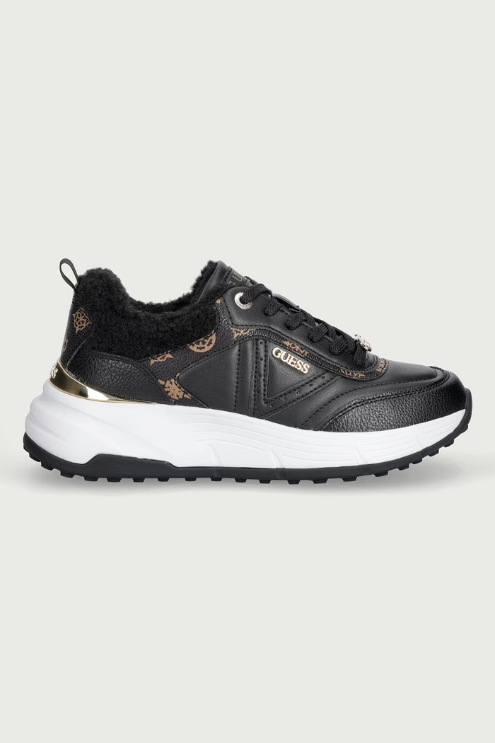 Guess FACTER sneakers Γυναικεία FLFFAC.ELE12.BLACK μαύρο AW26