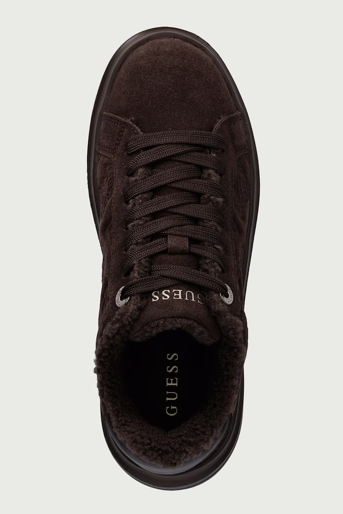 ESTRELA sneakers dámske Guess FLFEST.ESU12.COFFE hnedá