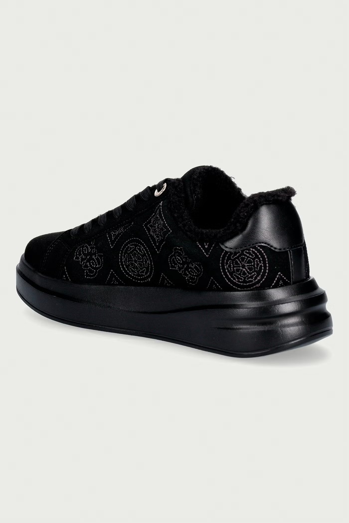 Взуття Guess ESTRELA кросівки жіночі FLFEST.ESU12.BLACK чорний